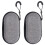 2Pcs Travel Electronics Organizer Hard Eva Grey Cord and Tuner Case 4