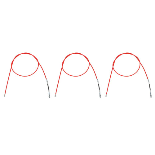 3Pièces Câble Électrique Rouge Haute Durable 2