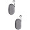 2Pcs Travel Electronics Organizer Hard Eva Grey Cord and Tuner Case 9