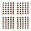 200Pcs Double Eyelid Plastic Eyes for Crochet Animals and Doll Making 6
