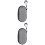 2Pcs Travel Electronics Organizer Hard Eva Grey Cord and Tuner Case 7