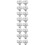 16Pcs Silver Copper Earring Backs Lifters Locking Stoppers for Studs 10