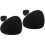 2Sets Black PU Cup Mats Non-Slip Insulation Pad Decorative Home Dining 3
