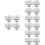 16Pcs Silver Copper Earring Backs Lifters Locking Stoppers for Studs 8
