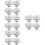 16Pcs Silver Copper Earring Backs Lifters Locking Stoppers for Studs 9