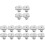 16Pcs Silver Copper Earring Backs Lifters Locking Stoppers for Studs 4