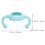 8Pièces Poignées Bébé Silicone Douces 8