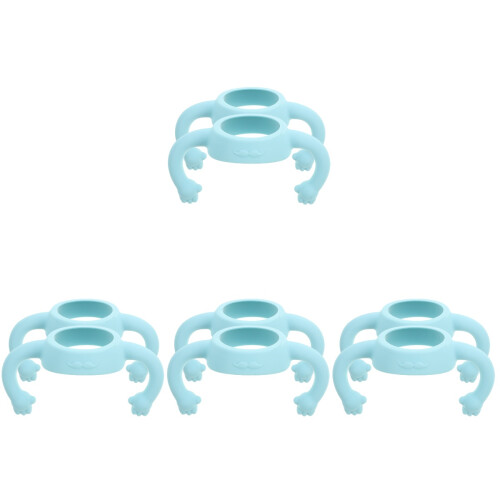 8Pièces Poignées Bébé Silicone Douces 2