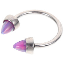4Pcs Silver Piercing Lip Rings and Nose Studs for Women Decoration