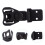 2Pcs Black Steel Twists Latch Mount Lock for Cases and Boxes 10