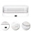 3pcs Box Washing Machine Glasses White Jewelry Abs 10