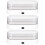 3pcs Box Washing Machine Glasses White Jewelry Abs 8