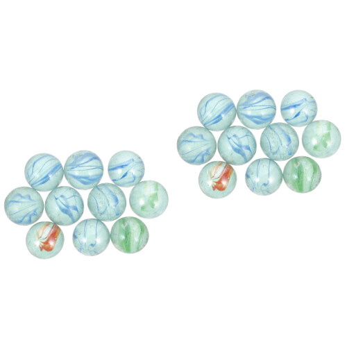 20Pcs Multi Glass Beads for Kids Play Teaching Physics and Decoration 2