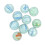 20Pcs Multi Glass Beads for Kids Play Teaching Physics and Decoration 8