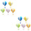 10Pcs Decorative Paper for Party Use 8