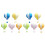 10Pcs Decorative Paper for Party Use 4