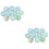 20Pcs Multi Glass Beads for Kids Play Teaching Physics and Decoration 5