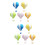10Pcs Decorative Paper for Party Use 9