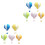 10Pcs Decorative Paper for Party Use 5