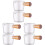 6Pcs Clear Glass Milk Pitcher Espresso with Wood Handle 3