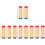 10Sets Wooden Rhythm Shakers Durable Handheld Percussion Musical Tools 6