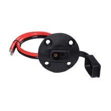 SAE Solar Extension Cable 12V Motorcycle Power Cable with Secure Connections and Easy Solder Ends
