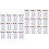 2 Count Artificial Eyebrows For Ladies Disposable Stencils Shaping 4