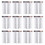 2 Count Artificial Eyebrows For Ladies Disposable Stencils Shaping 1