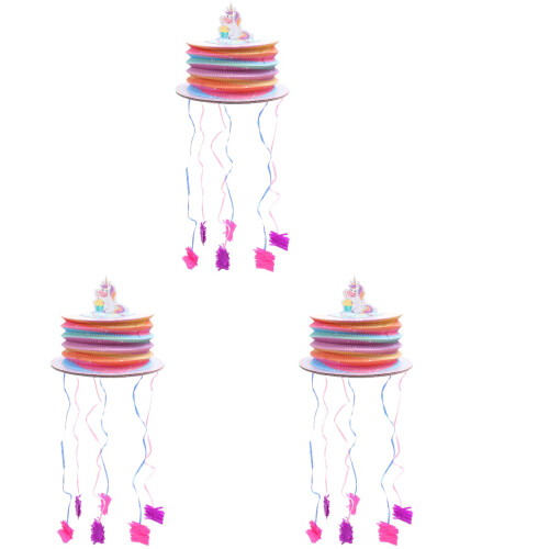 3Pcs Creative Pull String Lantern Pinata for Party Toys 2