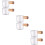 6Pcs Clear Glass Milk Pitcher Espresso with Wood Handle 9