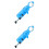 2Pcs Adjustable Blue Plastic Drill Holder Stand for Precise Workbench 7