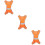 3Pcs High Visibility Reflective Vest Outdoor Protection 10