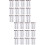 2 Count Artificial Eyebrows For Ladies Disposable Stencils Shaping 7