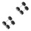 2Sets Rc Car Wheels Tires Metal Rubber Plastic DIY Replacement Set 5