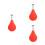 3Pcs Handheld Red Sprayer Accessories with Ergonomic Ball for DIY Wool 10