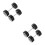 2Sets Rc Car Wheels Tires Metal Rubber Plastic DIY Replacement Set 8