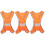 3Pcs High Visibility Reflective Vest Outdoor Protection 5