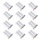 2 Count Artificial Eyebrows For Ladies Disposable Stencils Shaping 9