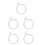 5Pcs Practical White Epoxy Mixing Nozzle Tips with Tube for Easy Use 6