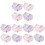12Pcs Assorted Student Underwear Girls Comfortable Briefs 2