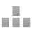 4Pcs Plastic Wall Hole Panel Door Grey PVC Easy Install Plumbing Cover 9