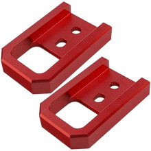 Front Tow Hook Red Aluminum Heavy Duty Off Road Recovery OEM Style Corrosion Resistant Fit for Trucks