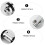 2Pièces Levier De Vitesses Aluminium Argenté Pédale -Pointe 6