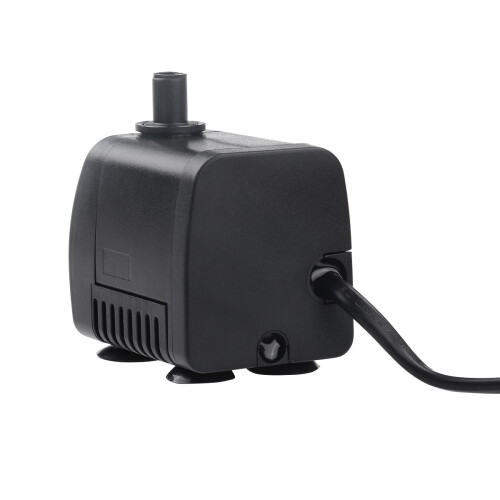 3Pcs Black Aquarium Submersible Water Pump with Flow Control