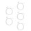 5Pcs Practical White Epoxy Mixing Nozzle Tips with Tube for Easy Use 9