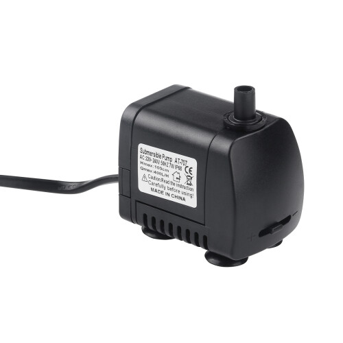 3Pcs Black Aquarium Submersible Water Pump with Flow Control 1