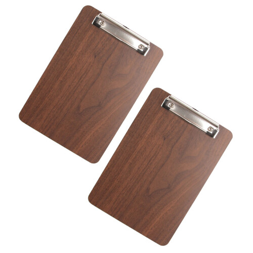 4 Pcs Wooden Menu Board Clip For Kitchen Restaurant Holder