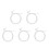 5Pcs Practical White Epoxy Mixing Nozzle Tips with Tube for Easy Use 4