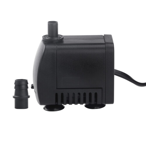 3Pcs Black Aquarium Submersible Water Pump with Flow Control 2