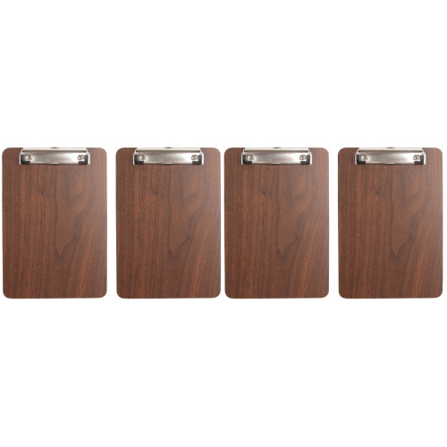 4 Pcs Wooden Menu Board Clip For Kitchen Restaurant Holder 2